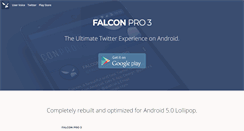 Desktop Screenshot of getfalcon.pro